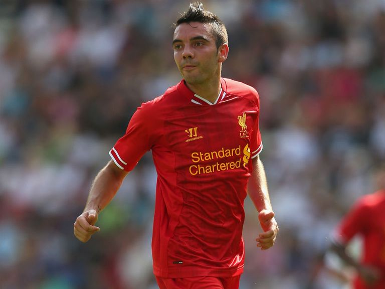 Iago Aspas: Not featuring regularly for Liverpool