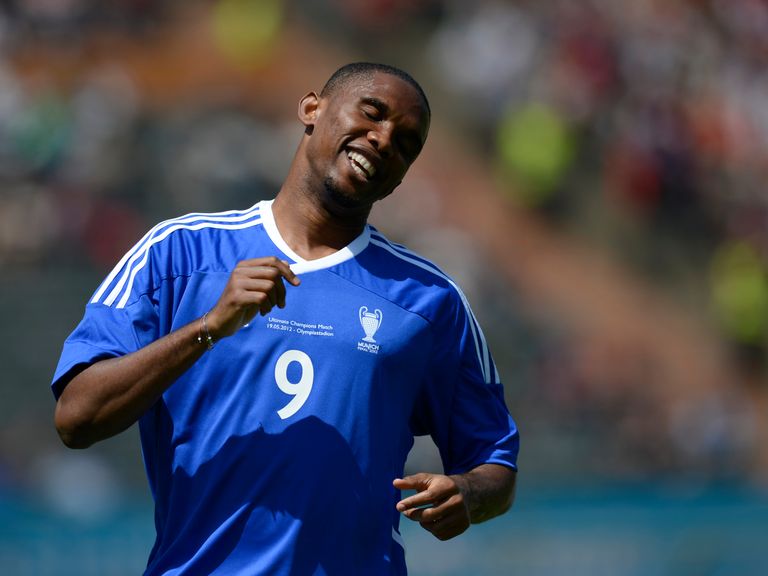 Samuel Eto'o: Set to make Chelsea debut on Saturday