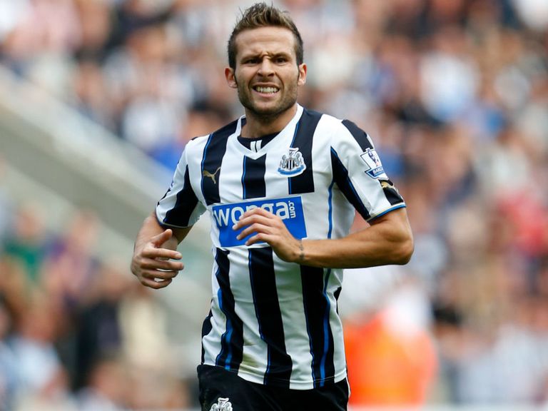 Yohan Cabaye: Pardew believes he's at the top of his game