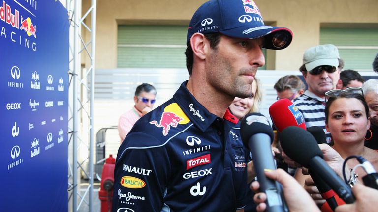 Mark Webber: Happy with his own level of performance in 2013