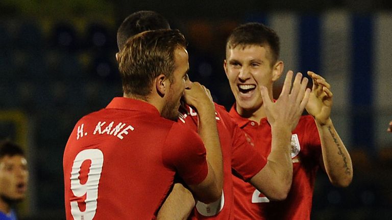 Harry Kane: Bagged a hat-trick for England in San Marino