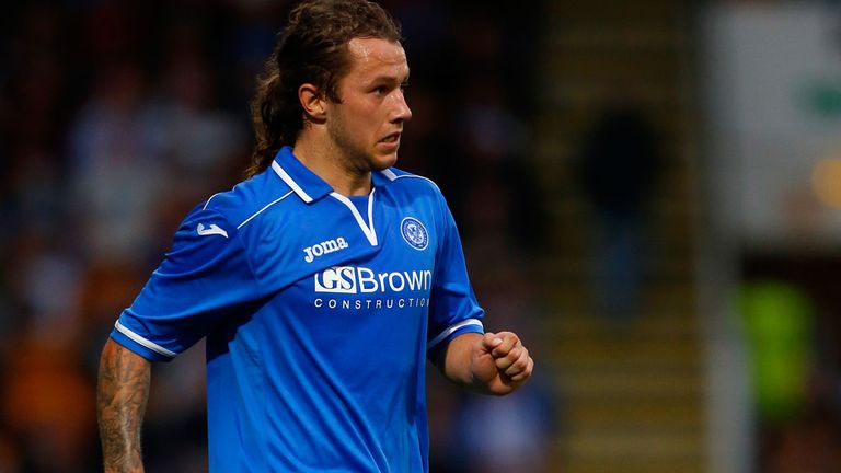 Stevie May: St Johnstone striker has signed contract extension