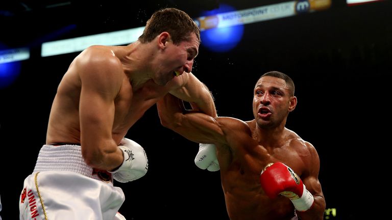 Kell Brook: Stopped Vyacheslav Senchenko in their final eliminator for the IBF welterweight title