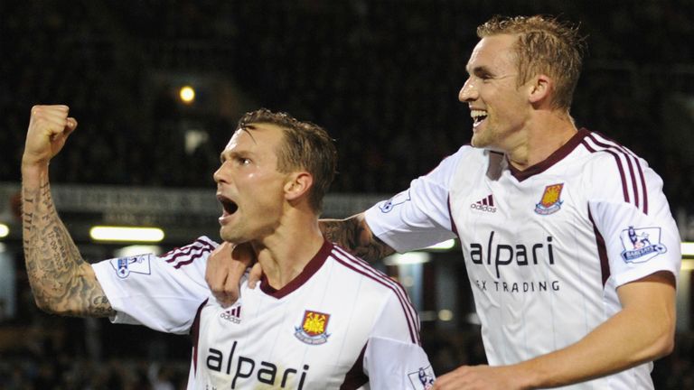 Matt Taylor and Jack Collison both struck from the spot