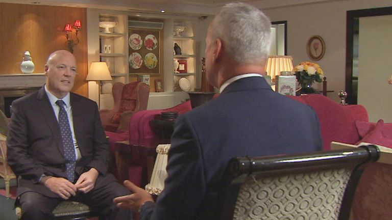 Jim McColl: Talks with Sky Sports' Jim White about his plans for Rangers