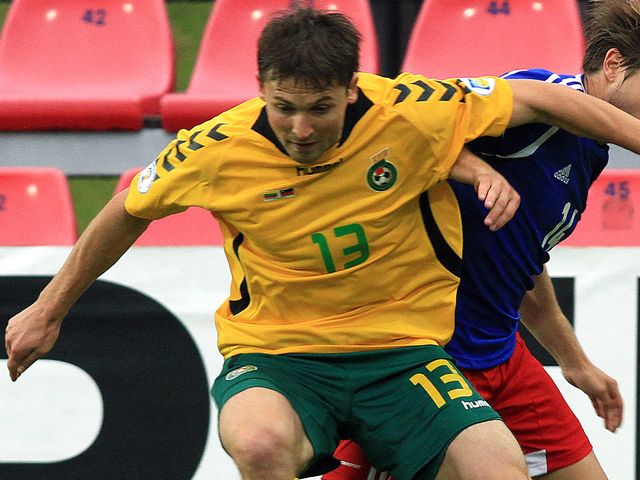Fedor Cernych: Scored the opener for Lithuania