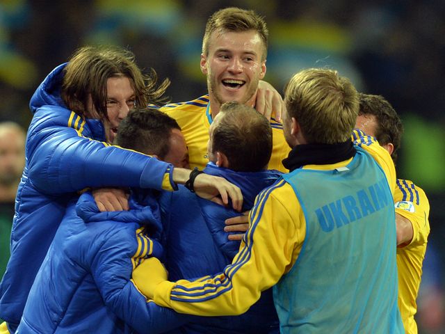 Celebrations for Ukraine.