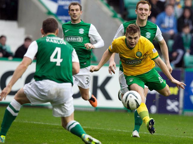 James Forrest scores for Celtic