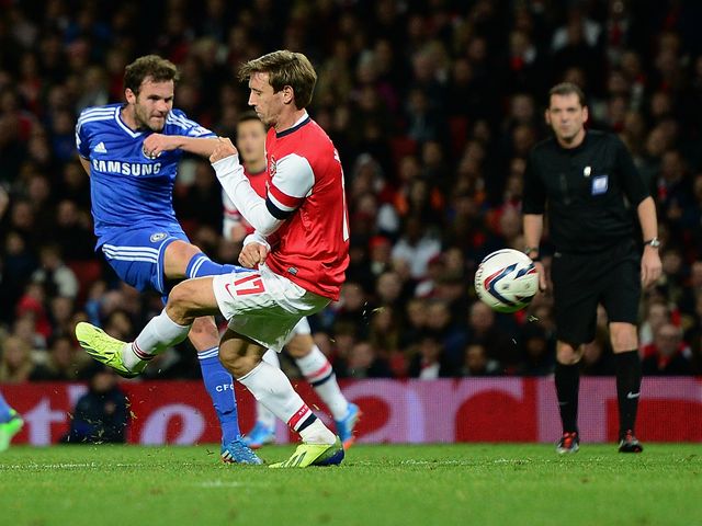 Juan Mata scores Chelsea's second goal