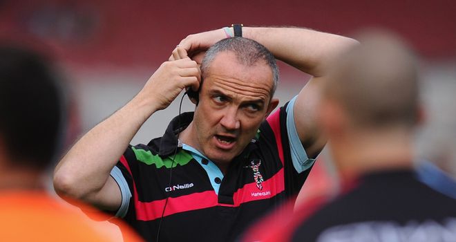 Conor O'Shea: Delighted to sign extended Harlequins deal