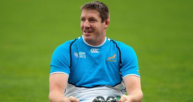Bakkies Botha: Won the last of his 72 caps at the 2011 World Cup