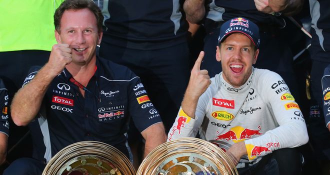 Horner's Red Bull team are set to claim their fourth consecutive title double this season