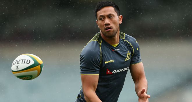 Christian Leali'ifano has been ruled out of Saturday's Bledisloe Cup match against New Zealand in Dunedin