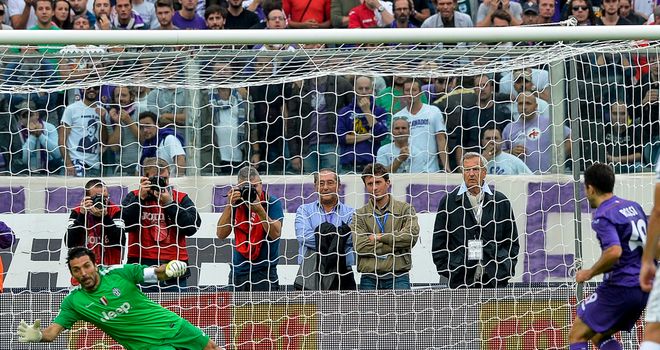 Giuseppe Rossi nets from the spot to spark Fiorentina's comeback
