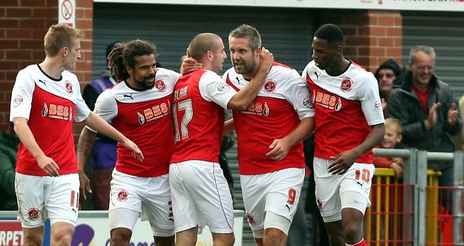 Jon Parkin: Celebrating late equaliser