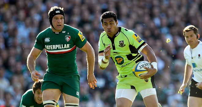 George Pisi: Back in Northampton's starting XV for the derby battle this weekend