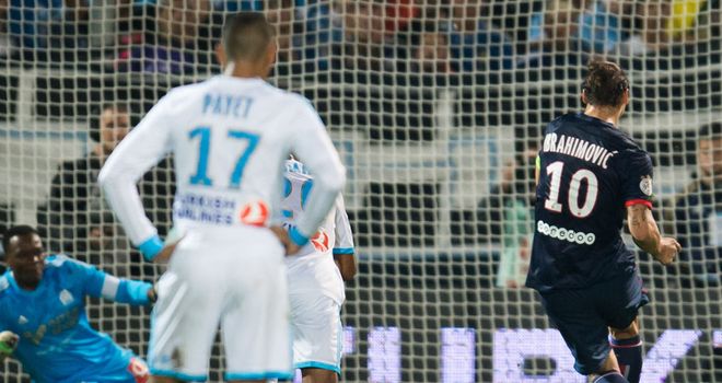 Zlatan Ibrahimovic scored the winner from the penalty spot