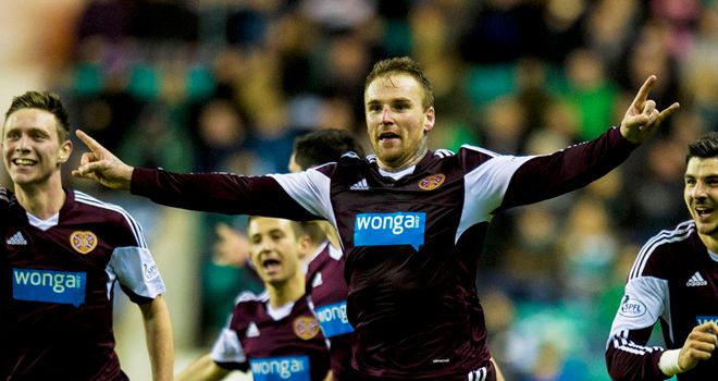 Ryan Stevenson: Bagged the only goal in the Edinburgh derby at Easter Road
