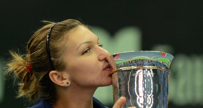 Simona Halep: precise groundstrokes