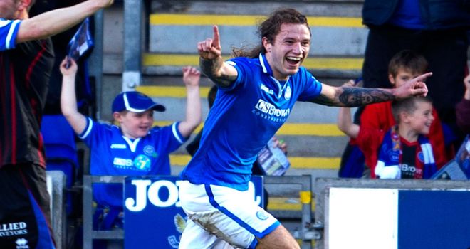 Stevie May: Inspired St Johnstone to 4-0 victory over Inverness