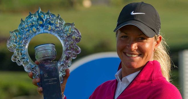 Suzann Pettersen: Fourth LPGA Tour victory of the season