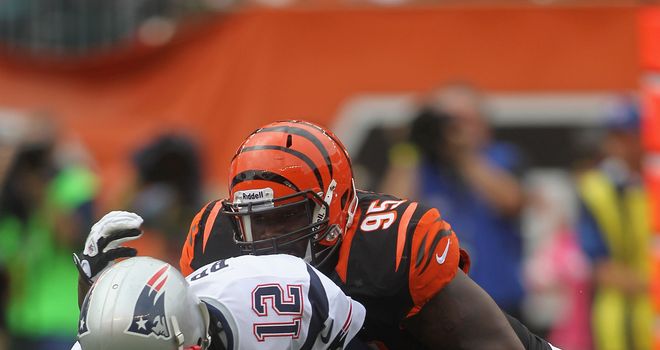 Tom Brady's run of 52-game with a touchdown pass ended in Sunday's defeat to Cincinnati