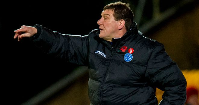 Tommy Wright: Saluted two-goal Steven MacLean