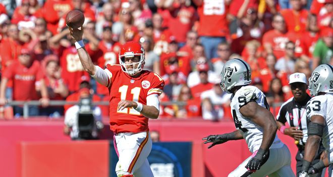 Alex Smith: Kansas City Chiefs quarterback maintained perfect record this season