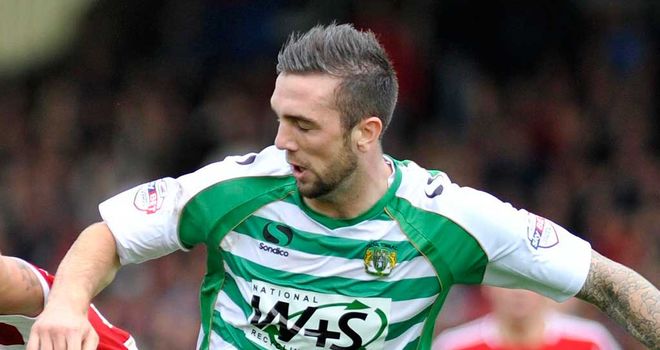 Shane Duffy: His goal earned Yeovil a point