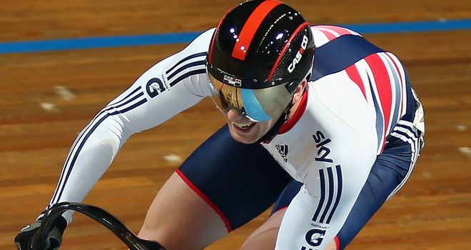 Jason Kenny claimed bronze in the men's sprint