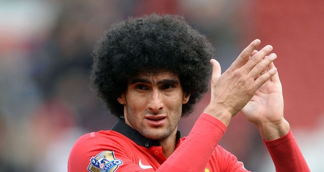 Marouane Fellaini: Manchester United midfielder has a back injury