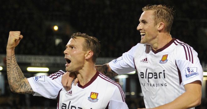 Matt Taylor and Jack Collison both struck from the spot