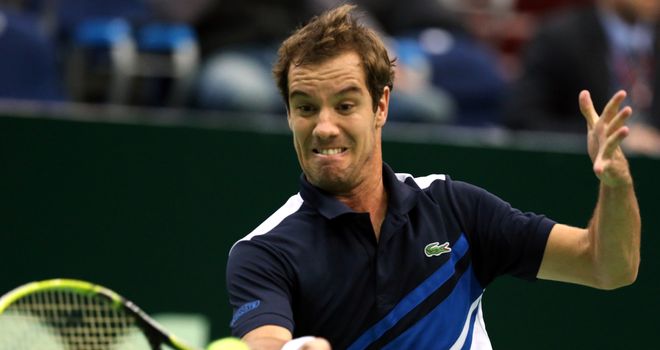 Richard Gasquet: Frenchman happy with serve during win over Teimuraz Gabashvili
