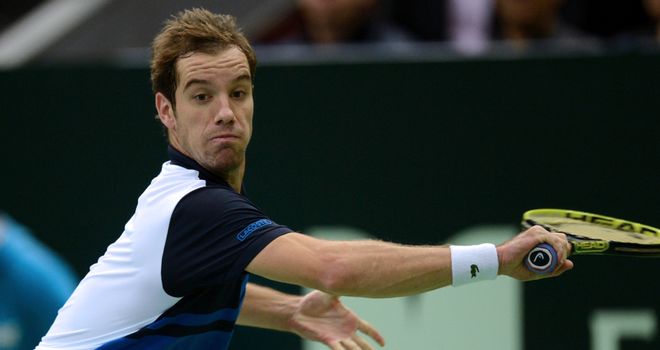 Richard Gasquet: Frenchman converted both break points he created during win against Ivo Karlovic
