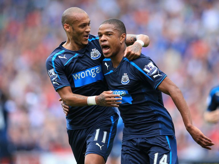 Loic Remy (r): Almost joined Newcastle back in January before signing for QPR