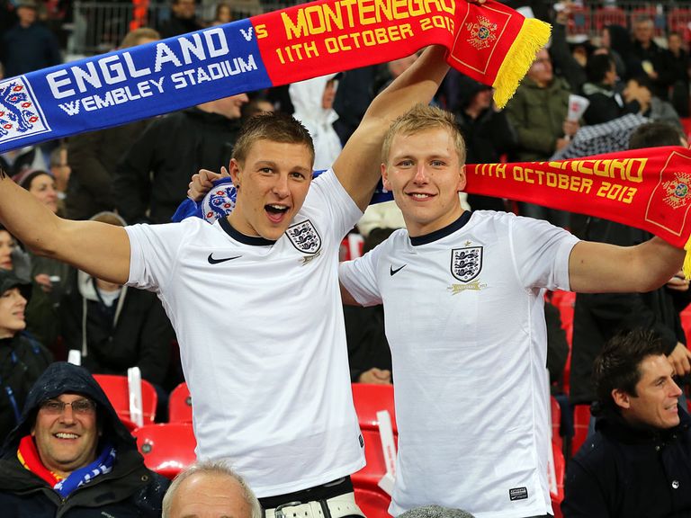 England fans can now look forward to the World Cup finals