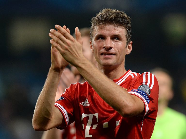 Thomas Muller: Tied to a long-term contract at Bayern Munich