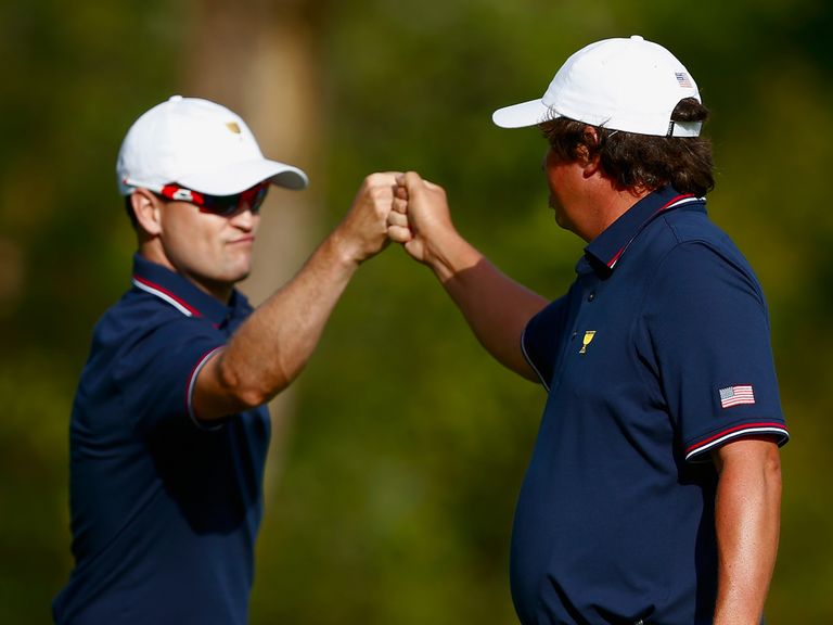 Johnson and Dufner: Closed out victory