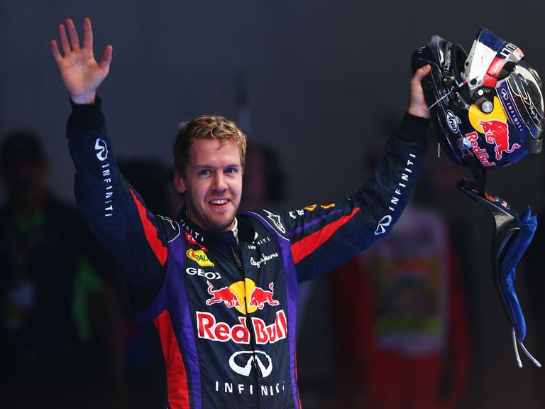 Vettel: Winner of four world titles in a row