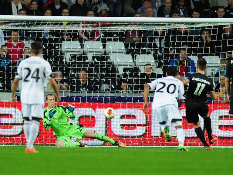 Gerhard Tremmel: Saved a penalty against St Gallen