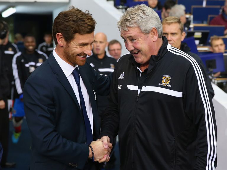 Villas-Boas and Bruce: Happy at kick-off, unhappy at the final whistle