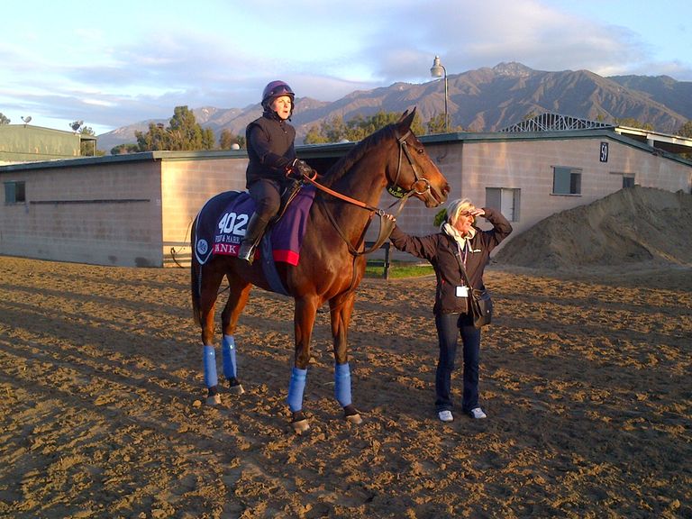 Dank prepares for her big day (photo by S. Clare)