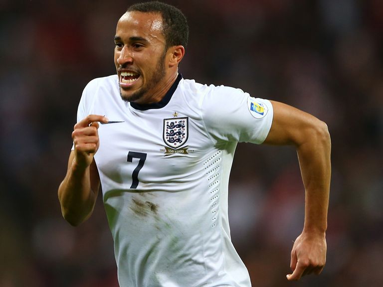 Andros Townsend: Took a knock against Montenegro