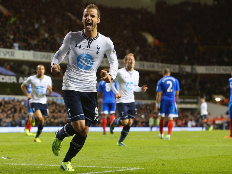 Roberto Soldado: Happy with Spurs' progress