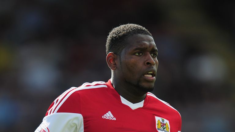 Emmanuel-Thomas: in the goals for Bristol City
