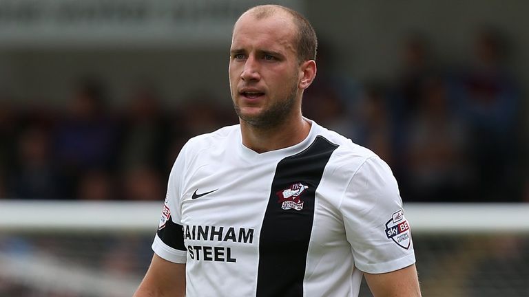 David Mirfin: Netted a late winner for Scunthorpe