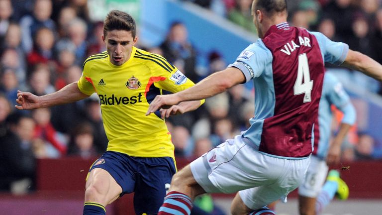 Fabio Borini: Hit the woodwork