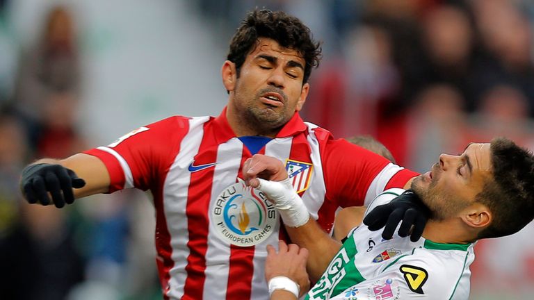 Diego Costa was on the scoresheet again for Atleticio