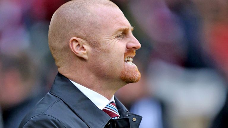 Sean Dyche: Applauds fans after draw