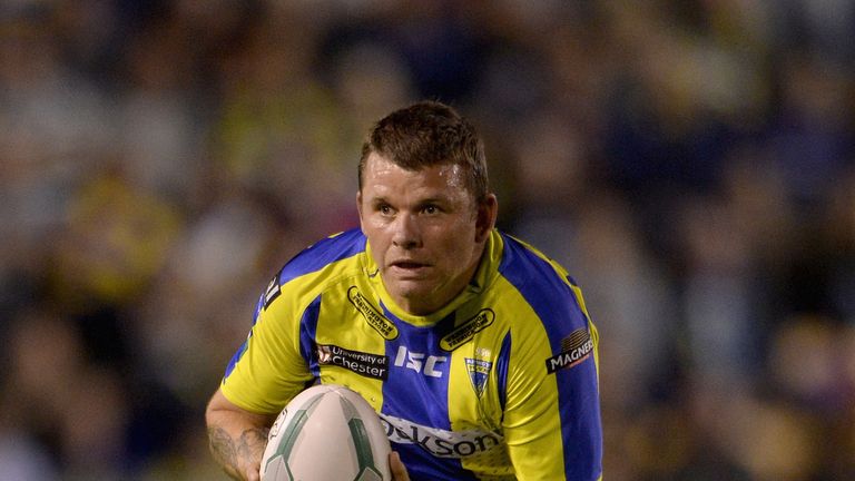 Lee Briers popped up late to seal the win for Warrington